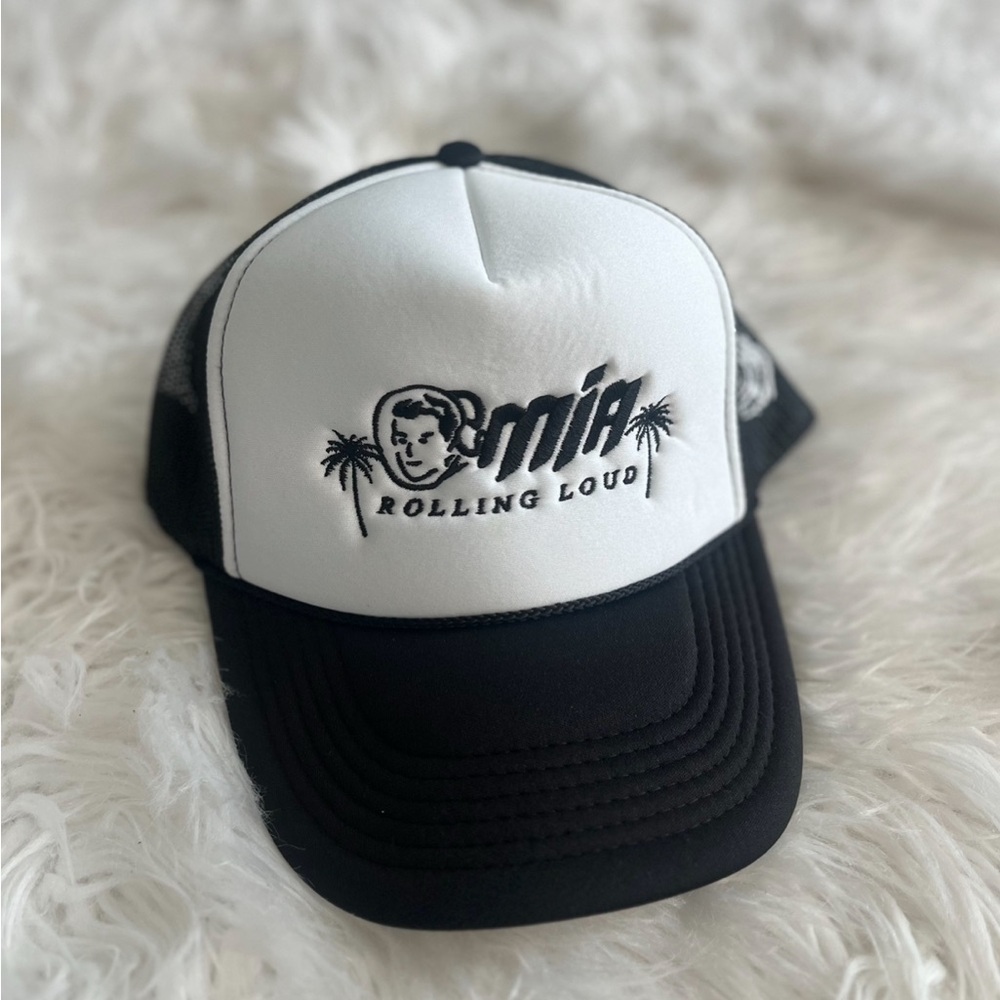 Black and White Rolling Loud Cap
